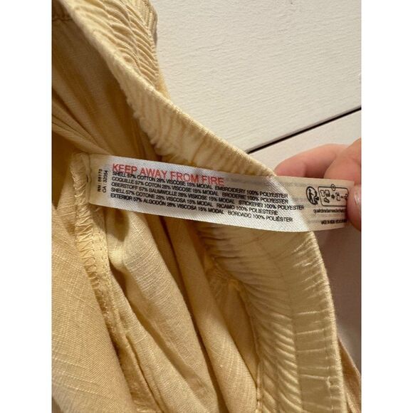 Anthropologie Sea Life Embroidered Pants Size Medium - Picture 6 of 8